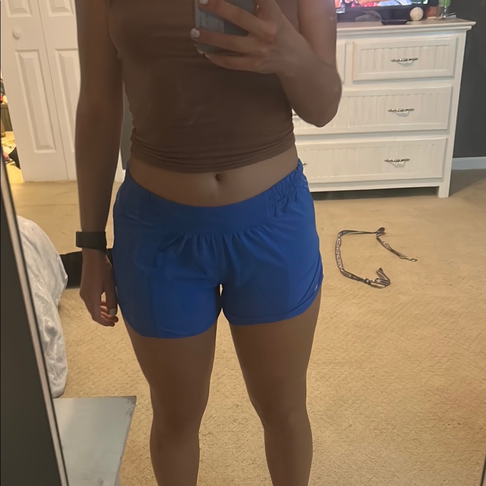 Lululemon Women's Blue Athletic Shorts
